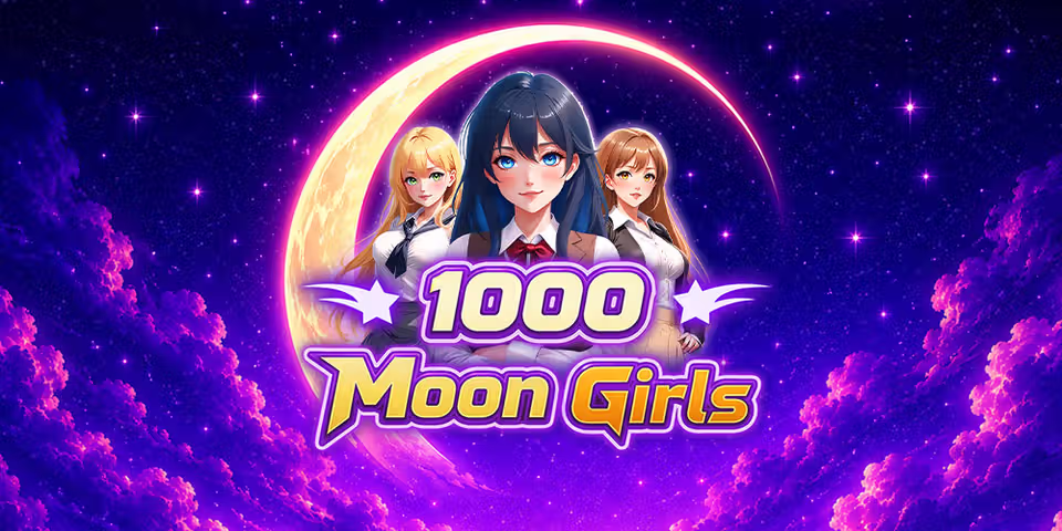 1000 Moon Girls by Amigo Gaming, available for your casino platform