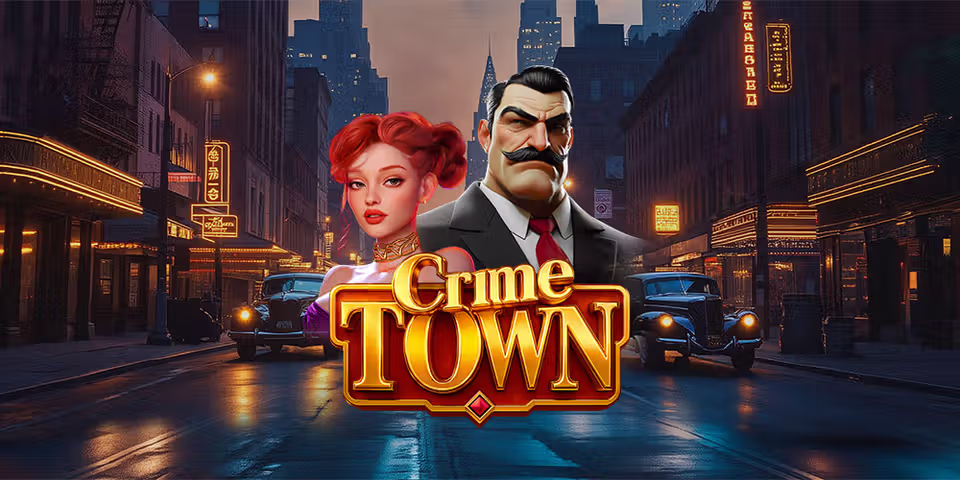 Crime Town by Amigo Gaming, available for your casino platform
