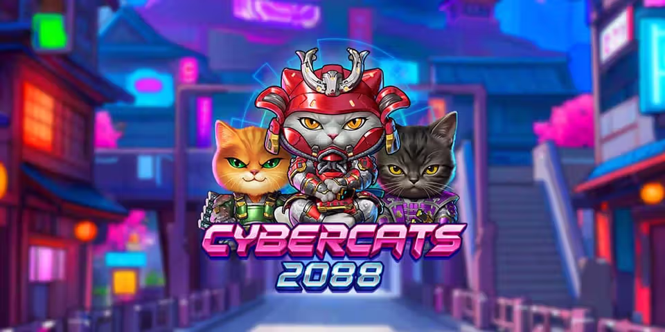 Cybercats 2088 by Amigo Gaming, available for your casino platform