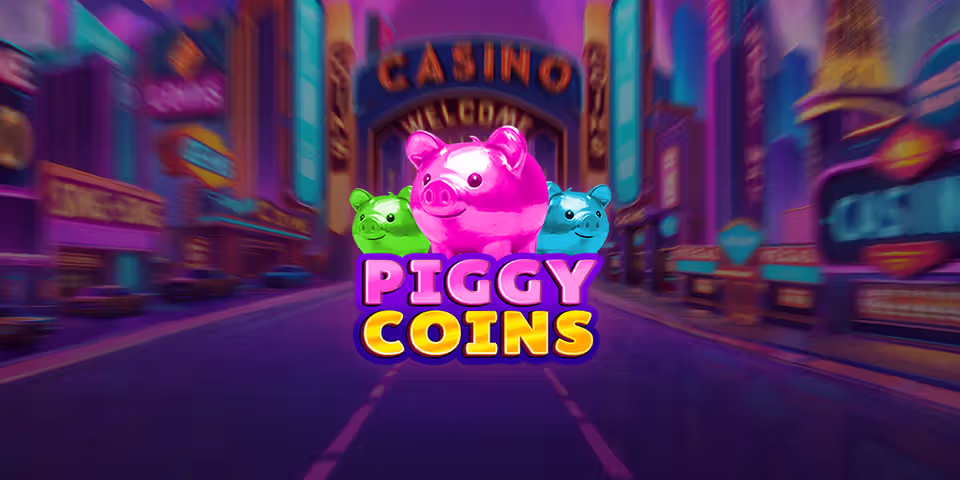 Piggy Coins by Amigo Gaming, available for your casino platform
