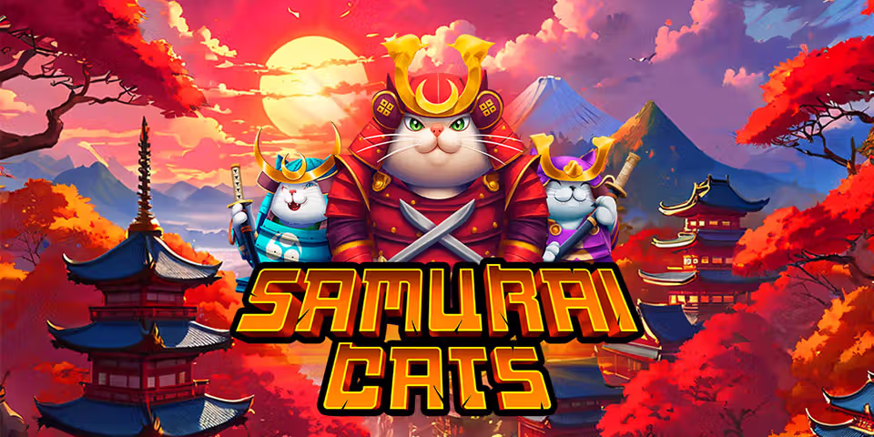 Samurai Cats by Amigo Gaming, available to add to your casino platform