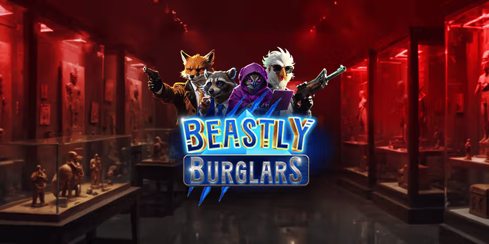 Beastly Burglars by AvatarUX, available for your casino platform