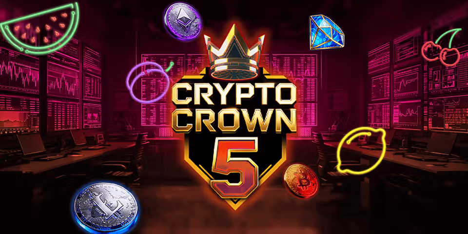 Crypto Crown 5 by AvatarUX, available for your casino platform