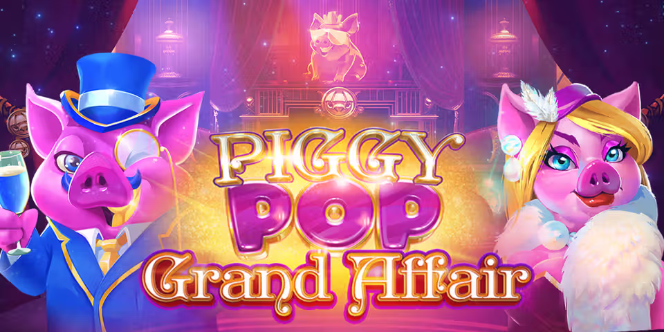 PiggyPop Grand Affair by AvatarUX, available for your casino platform