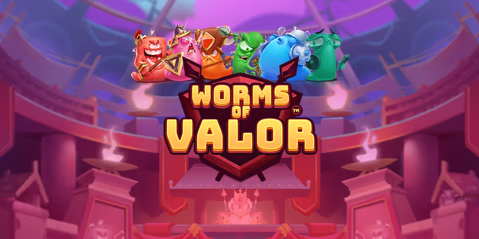 Worms of Valor by AvatarUX, available for your casino platform
