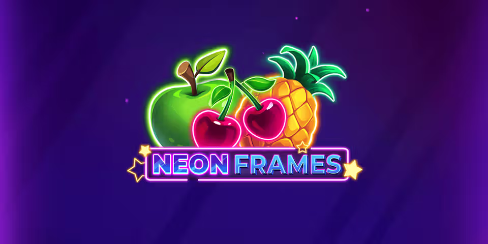 Neon Frames by Backseat, available for your casino platform