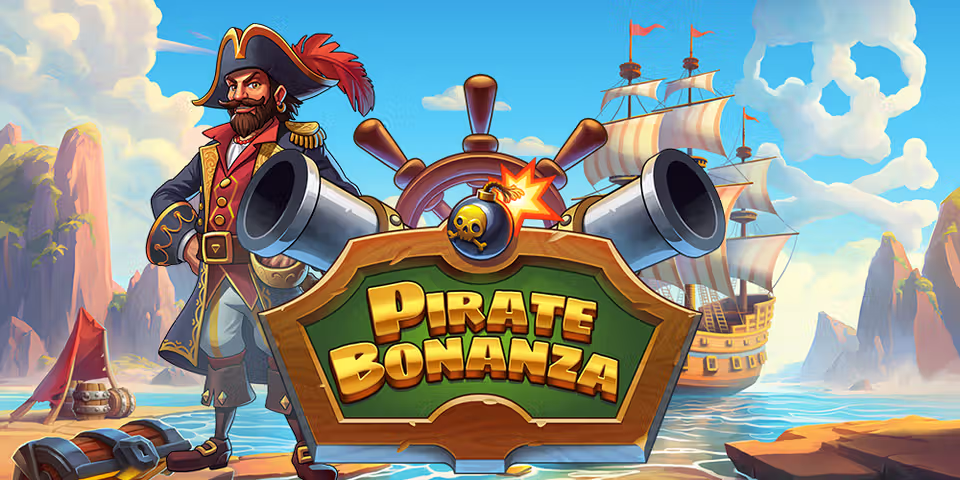 Pirate Bonanza by Backseat, available for your casino platform