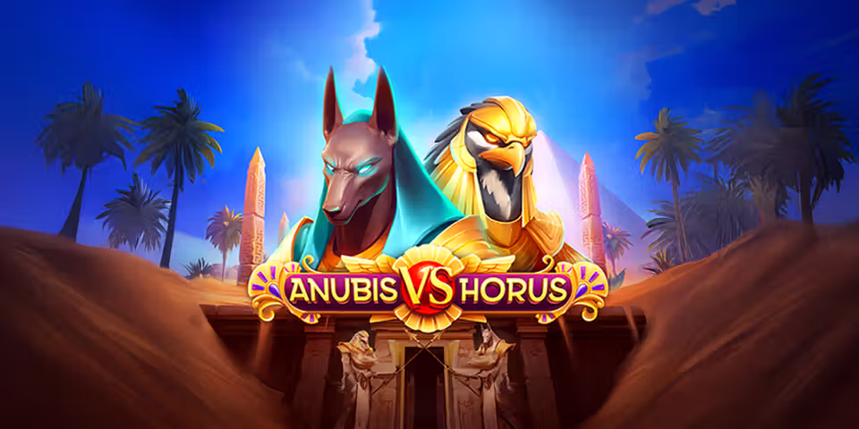 Anubis vs Horus by Barbara Bang, available for your casino platform
