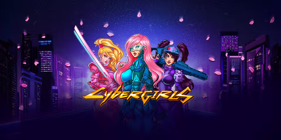 Cybergirls by Barbara Bang, available for your casino platform