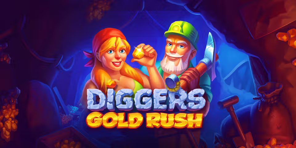 Diggers Gold Rush by Barbara Bang, available for your casino platform