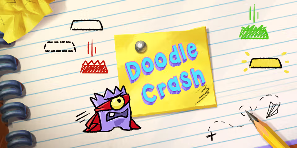 Doodle Crash by Barbara Bang, available for your casino platform