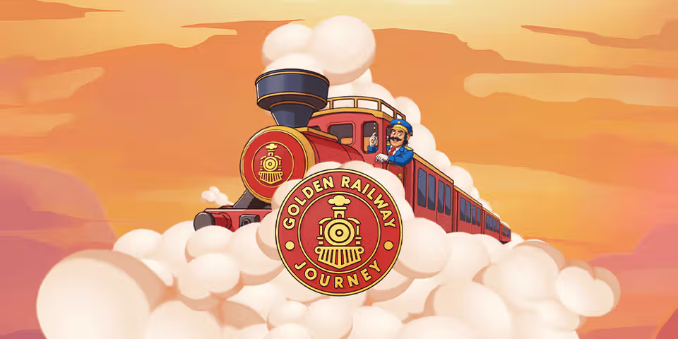 Golden Railway Journey by Barbara Bang, available for your casino platform
