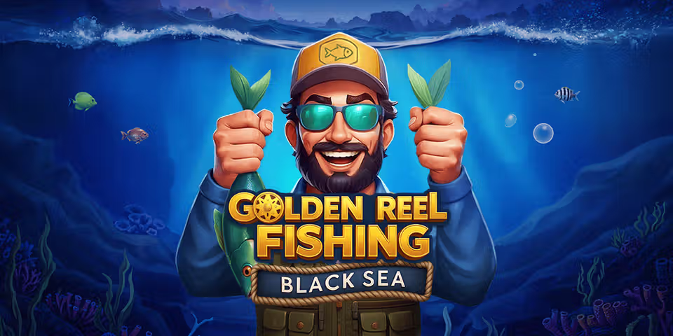 Golden Reel Fishing: Black Sea by Barbara Bang, available for your casino platform