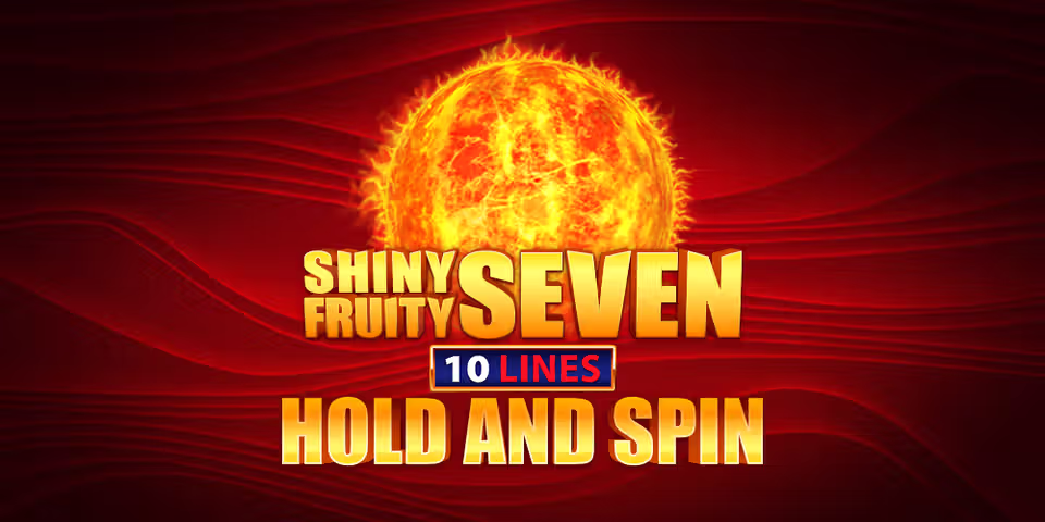 Shiny Fruity Seven 10 Lines Hold And Spin by Barbara Bang, available to add to your casino platform