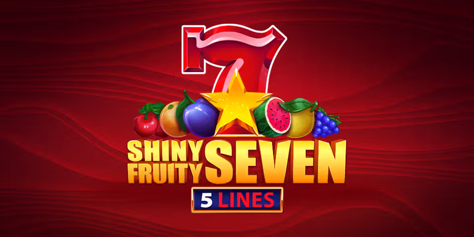 Shiny Fruity Seven 5 Lines by Barbara Bang, available for your casino platform