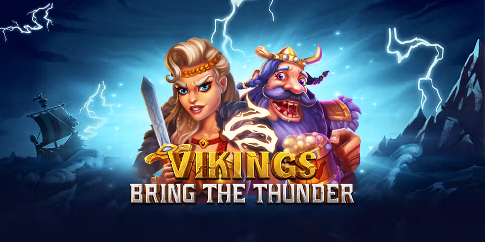 Vikings Bring the Thunder by Barbara Bang, available for your casino platform