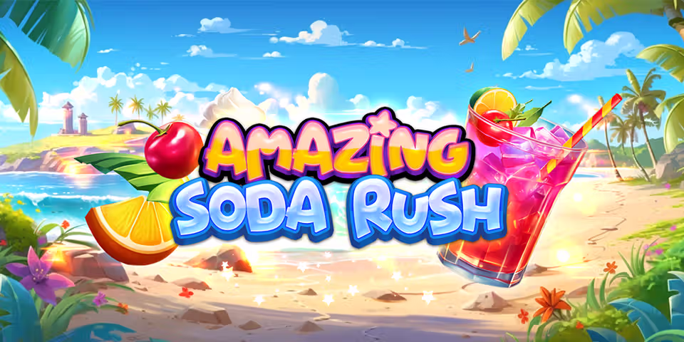 Amazing Soda Rush by Bigpot Gaming, available for your casino platform
