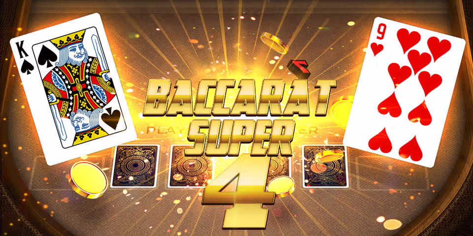 Baccarat SuperSix 4 by Bigpot Gaming, available for your casino platform