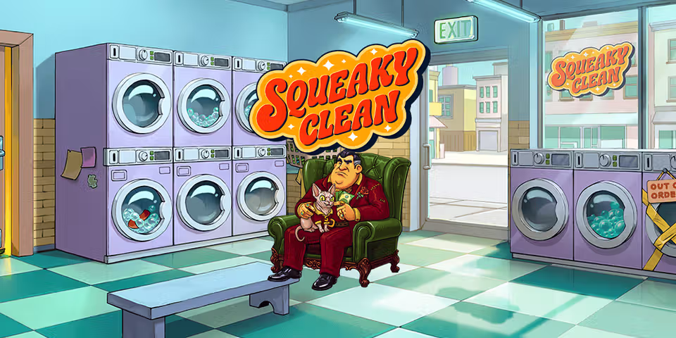 Squeaky Clean by Big Daddy, available for your casino platform