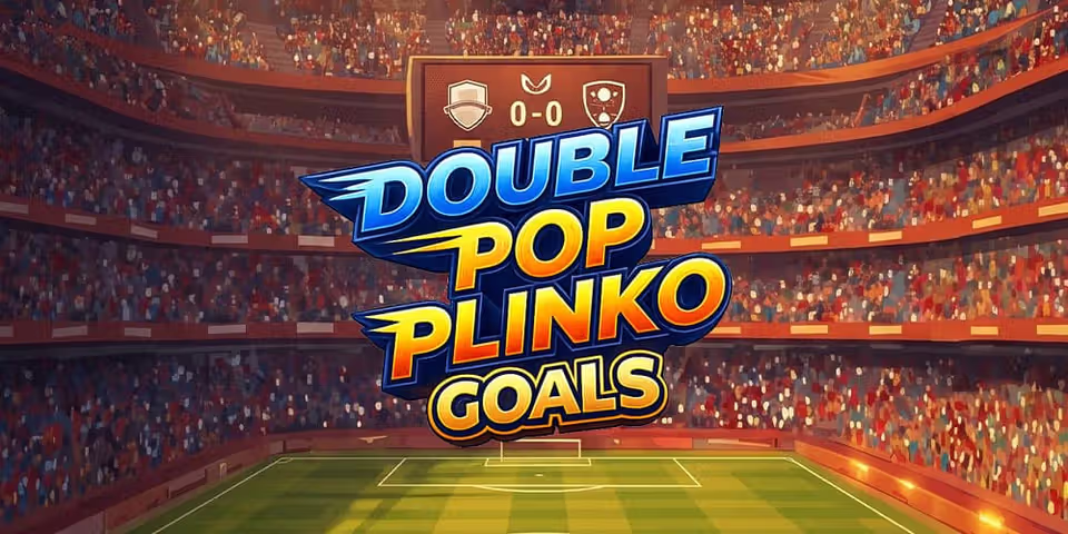 Double Pop Plinko: Goals by Blitzcrown, available for your casino platform