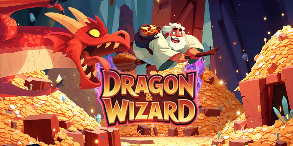 Dragon & Wizard by Blitzcrown, available for your casino platform