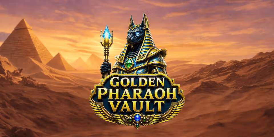Golden Pharaoh's Vault by Blaze Gaming, available for your casino platform
