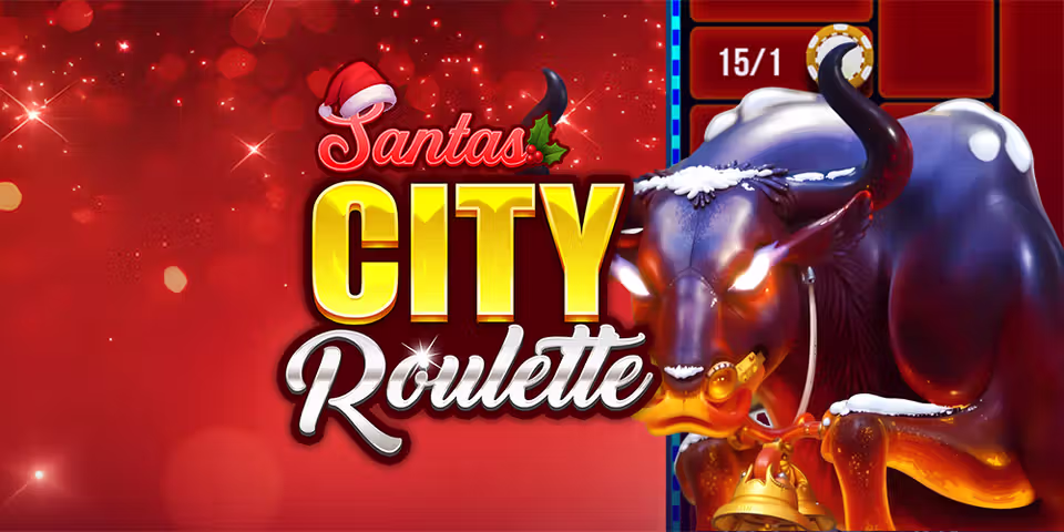 Santas City Roulette by Blaze Gaming, available to add to your casino platform