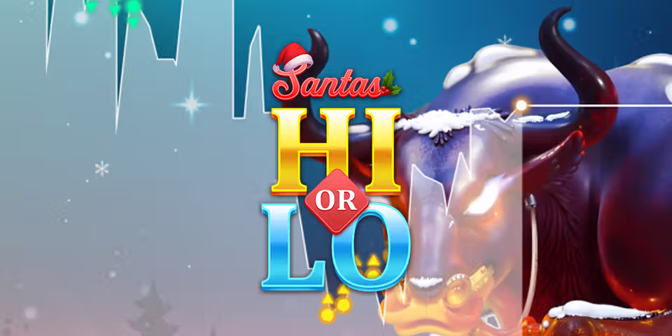 Santas HI or LO by Blaze Gaming, available for your casino platform