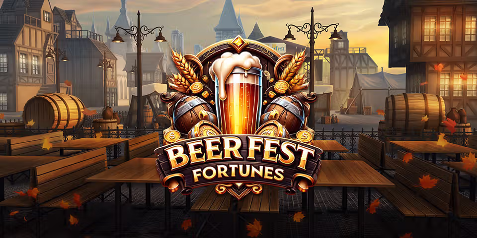 Beerfest Fortunes casino game by Blue Tower