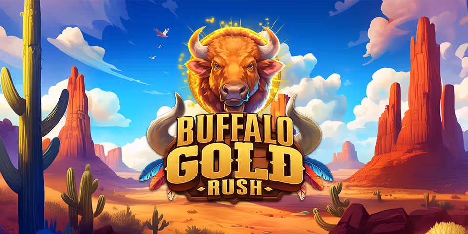 Buffalo Gold Rush casino game by Blue Tower