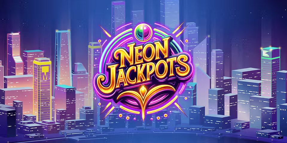 Neon Jackpots by Blue Tower, available for your casino platform