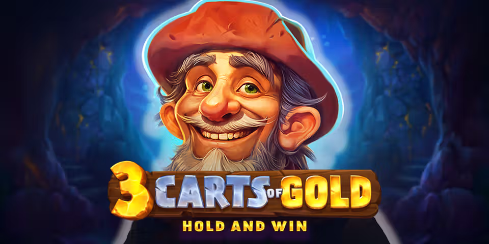 3 Carts of Gold: Hold and Win by BNG, available for your casino platform