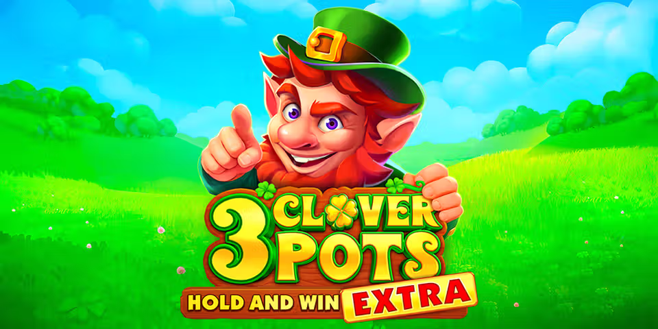 3 Clover Pots Extra by BNG, available for your casino platform