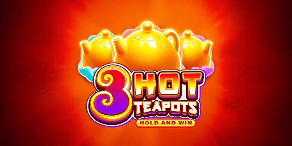 3 Hot Teapots: Hold and Win by BNG, available for your casino platform