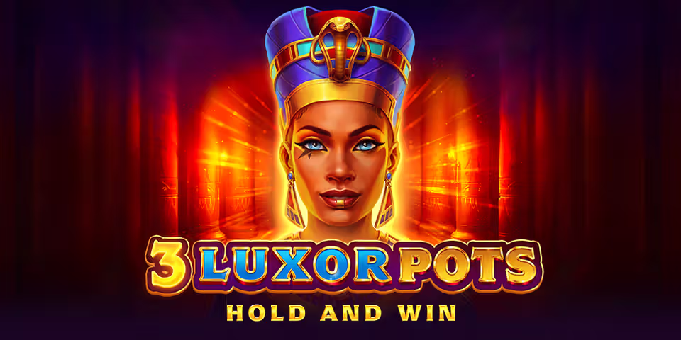 3 Luxor Pots: Hold and Win by BNG, available for your casino platform