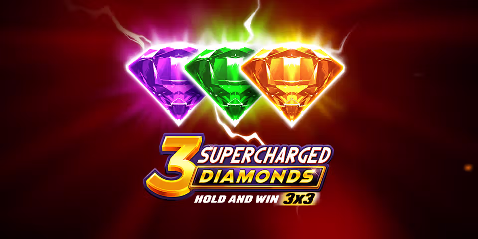 3 Supercharged Diamonds: Hold and Win by BNG, available to add to your casino platform
