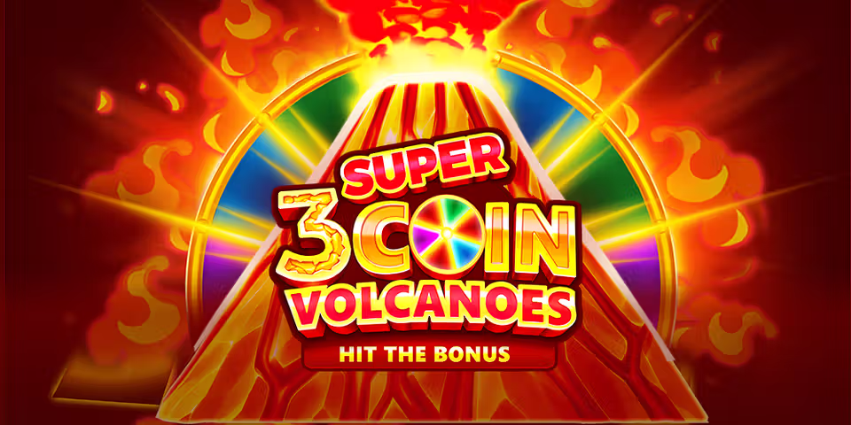 3 Super Coin Volcanoes: Hit the Bonus by BNG, available to add to your casino platform