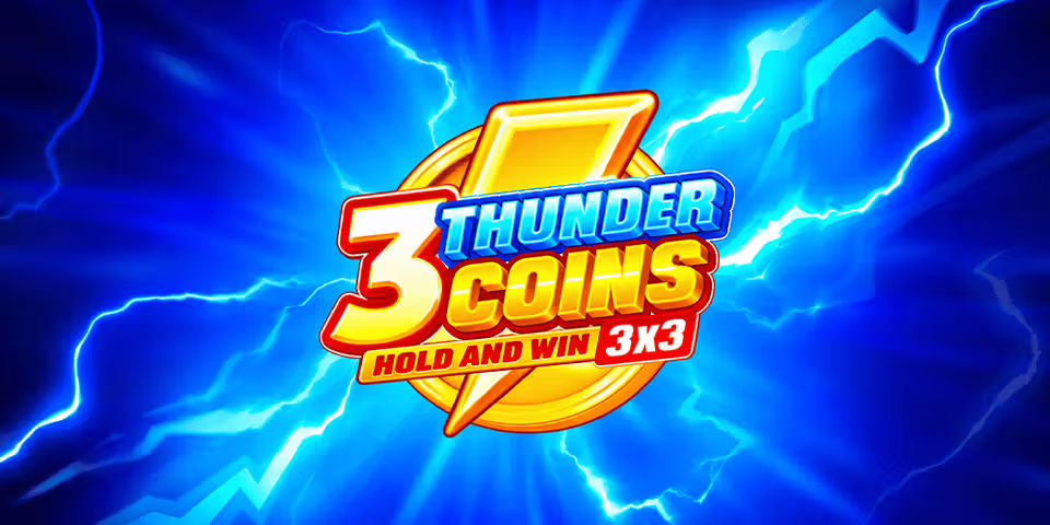 3 Thunder Coins: Hold and Win by BNG, available for your casino platform