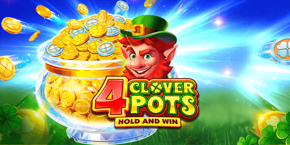 4 Clover Pots: Hold and Win by BNG, available to add to your casino platform