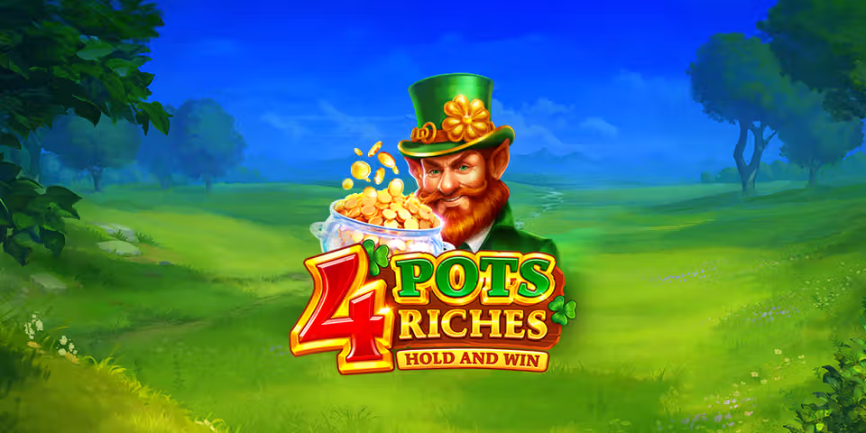 4 Pots Riches: Hold and Win by BNG, available for your casino platform