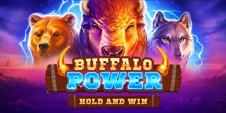 Buffalo Power: Hold and Win by BNG, available for your casino platform