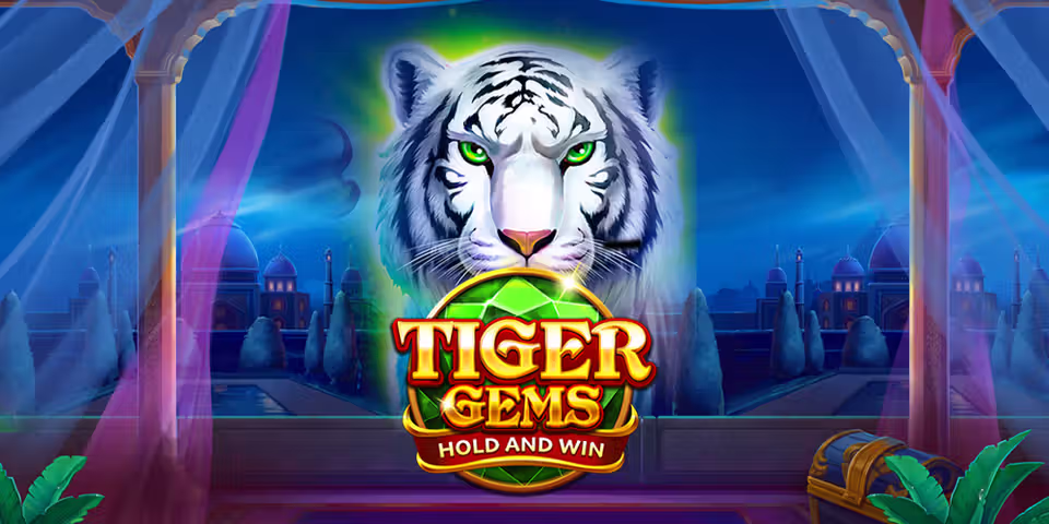 Tiger Gems Hold and Win by BNG, available for your casino platform