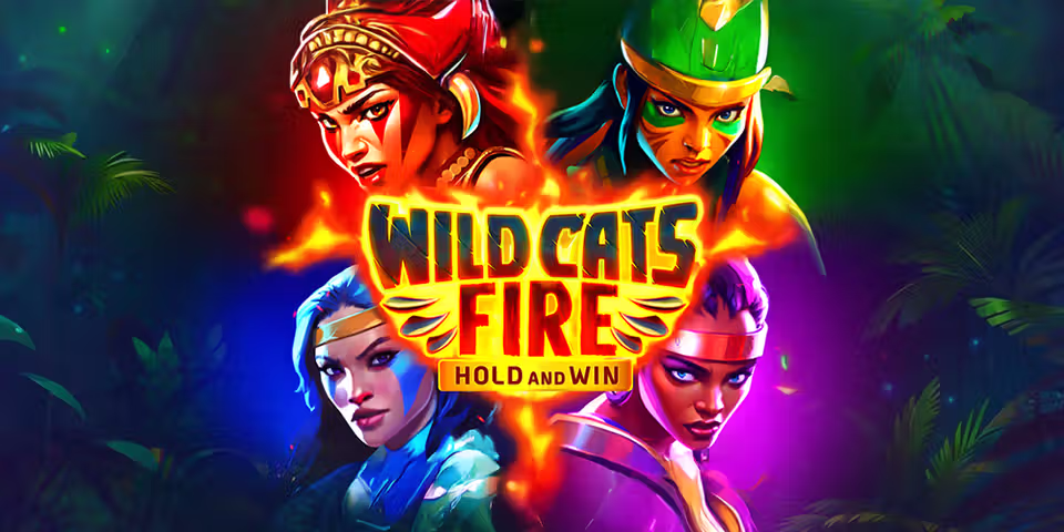 Wild Cats Fire : Hold and Win by BNG, available for your casino platform