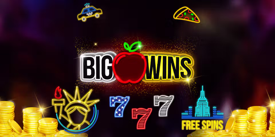Big Apple Wins by Booming, available for your casino platform
