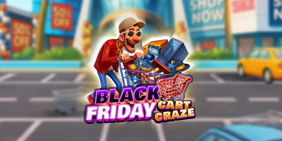Black Friday Cart Craze by Booming, available for your casino platform
