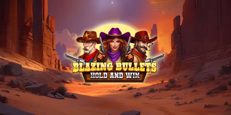 Blazing Bullets: Hold and Win by Booming, available for your casino platform