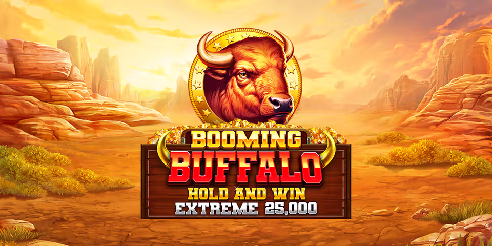 Booming Buffalo Hold and Win Extreme 25,000 by Booming, available for your casino platform