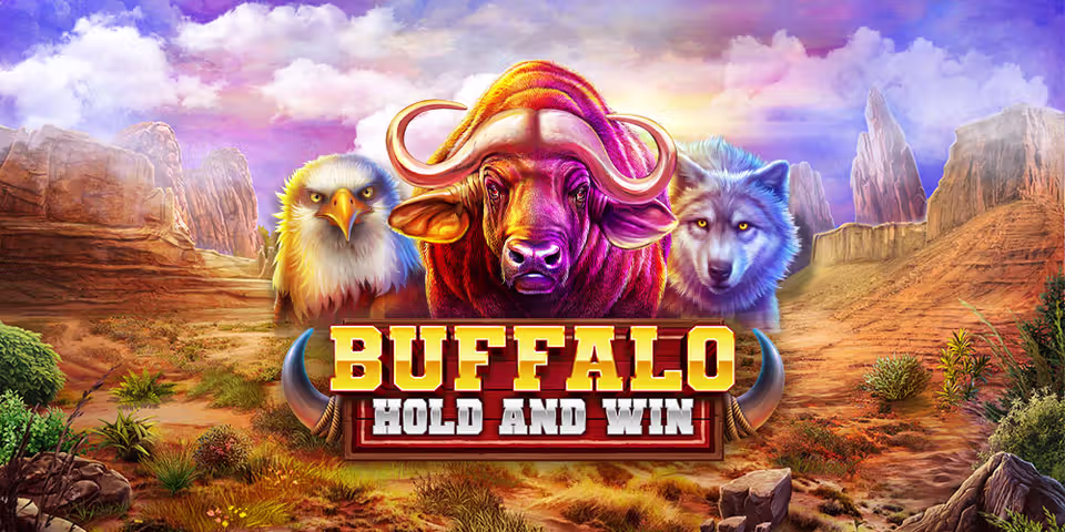 Buffalo Hold and Win by Booming, available for your casino platform