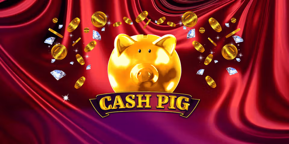 Cash Pig by Booming, available for your casino platform