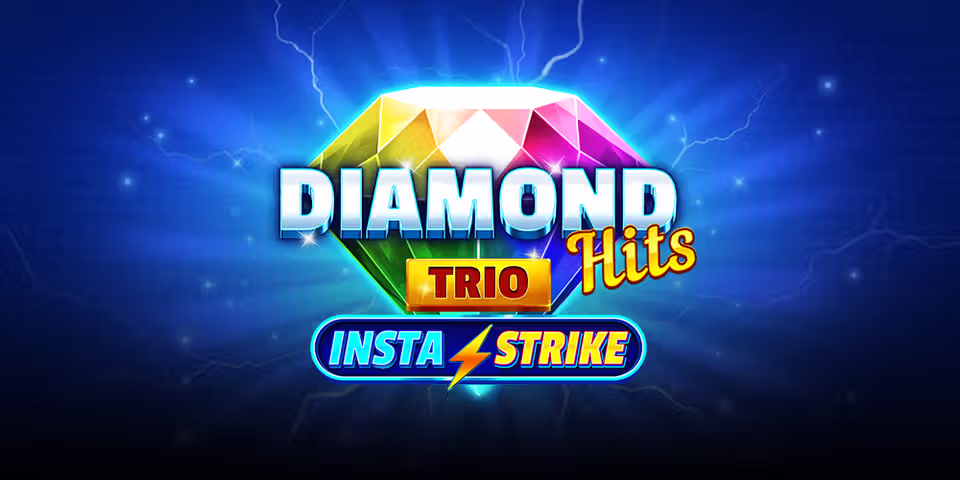 Diamond Hits Trio: InstaStrike by Booming, available for your casino platform